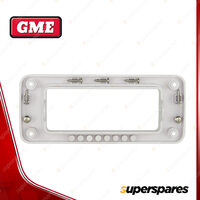 GME Brand White Flush Mount Bracket MK008W - To Suit GX400 / GX700