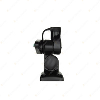 GME Double Swivel Rectangular Antenna Base ABL012B to Suit AW36xx Whips - Black