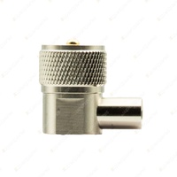 GME Standard FME Male to PL259 Male Right Angle Connector Adaptor