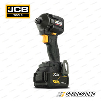JCB Tools Professional 18V Compact Impact Driver Delivers - 230Nm Max Torque