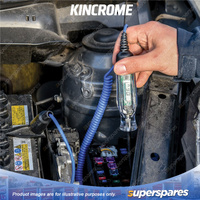 Kincrome Digital DC Circuit Tester - 3-48V LCD Screen Computer Safe with Case