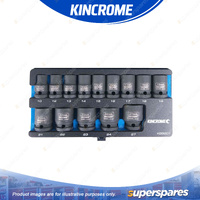 14 Pcs of Kincrome 1/2" Drive Standard Impact Socket Set - Metric EVA Tray