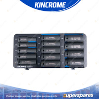 14 Pcs of Kincrome 1/2" Drive Deep Impact Socket Set - Metric EVA Tray