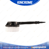 Kincrome Hydro Wash Brush - Long & Soft Bristles Bayonet Fitment Connect to Gun