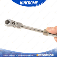 Kincrome 1/4" Square Drive Telescopic Flex Head Ratchet - 165-200mm