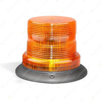 LED Autolamps Amber Emergency Warning Strobe Beacon Light Fixed Mount Lamp