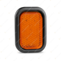 LED Autolamps Amber Rear Indicator Light with Grommet & Plug 14 LED Lamp Blister