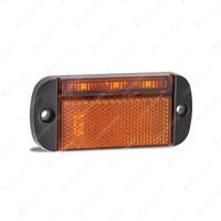 LED Autolamps Amber Side Direction Indicator Reflector Light 3 LED Lamp Blister