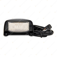 LED Autolamps Licence Number Plate Light 1m Cable & Plug 4 LED Lamp Single Bulk