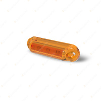 LED Autolamps Amber Side Marker Light 24 Volt 3 LED Lamp Twin Blister