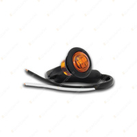LED Autolamps Amber Side Marker Light 12-24V 3 LED Lamp Single Blister
