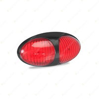 LED Autolamps Red Rear End Outline Marker Light 2 LED Lamp Single Blister