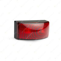 LED Autolamps Red Rear End Outline Marker Light Black Base 3 LED Twin Blister