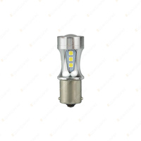 LED Autolamps White Bayonet Reverse Bulb 12-24 Volt 570 Effective Lumens Blister