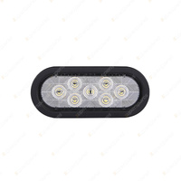 LED Autolamps White Reverse Light with Rubber Grommet and Plug 20 LED Lamp