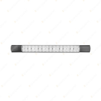 LED Autolamps Interior/Exterior Light & Black End Caps 12V 24 LED Lamp Blister