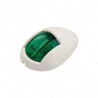 LED Autolamps Green Starboard Navigation Light White Base Single Blister