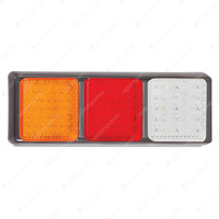 LED Autolamps Stop Tail Indicator Reverse Light 123 LED Lamp 12-24V Blister