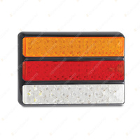 LED Autolamps Stop Tail Indicator Reverse Light 97 LED Lamp with Black Bracket