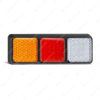 LED Autolamps Stop Tail Indicator Reverse Light 48 LED Lamp 12-24V Blister