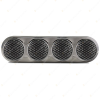 LED Autolamps Stop Tail Indicator Reverse Quad Light Coloured Lens Chrome