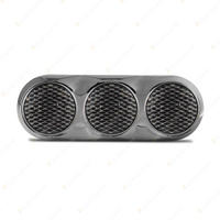 LED Autolamps Stop Tail Indicator Reverse Triple Light Coloured Lens Chrome