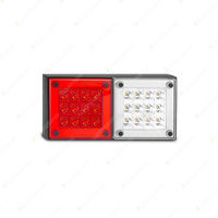 LED Autolamps Stop Tail Reverse Double Light 24 LED Lamp 12-24 Volt Blister