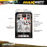 Maxwatt 13kVA 10000W Air Cooled Diesel Generator with 2 Wire Auto Start