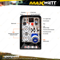 Maxwatt 15kVA 12000W Air Cooled Diesel Generator with 2 Wire Auto Start