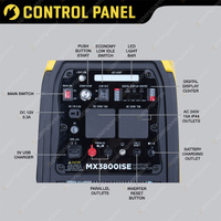 Maxwatt 3800W Inverter Generator Pure Sine Wave Petrol Silent Portable
