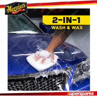 Meguiar's Hybrid Ceramic Wash & Wax 1.41L+236ml SiO2 Hybrid Ceramic Technology