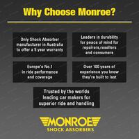 2x Front Monroe Monro-Matic Plus Shocks for Holden H Series Monaro HJ HQ HX HZ