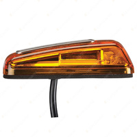 9-33V Model 32 LED Side Direction Indicator Cat 5&6 With 0.3M Cable - Amber