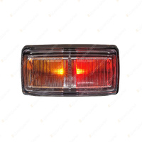 Narva 9-33V LED Side Marker Lamp - Red / Amber With Black Base And 0.5M Cable