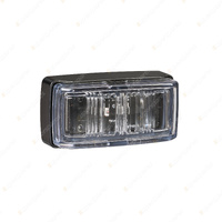 Narva LED Front End Outline Marker Amber w/ Black Base Clear Lens & Connector