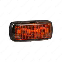 Narva 9-33V LED Front End Outline Marker Lamp w/ Side Indicator Amber 0.5m Cable