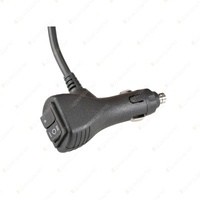 Narva 9-33V Short Profile Eurotech II LED Strobe/Rotator Amber Magnetic Base