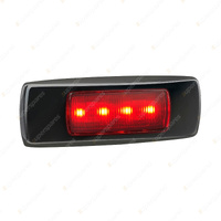 Narva 9-33 Volt Surface Mount LED Rear End Outline Marker Red With Black Cover