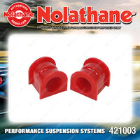 Nolathane Front Sway Bar Mount Bushing 29mm for Holden Colorado RG 2013-2020