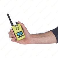 Oricom IP67 5 Watt Lime Handheld UHF CB Radio - Backlit LCD Display DTX600LME