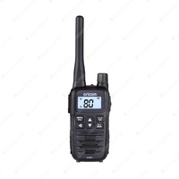 Oricom 2 Watt Handheld UHF CB Radio Twin Pack - LED Torch 80 Channels UHF2400-2