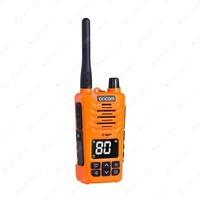 Oricom Orange Portable 2 Watt IPX7 UHF CB Radio - IP67 Rating UHF2600-1OR