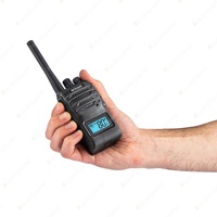 Oricom 5 Watt Handheld UHF CB Radio - with Microphone 80 Channels UHF5400BK-SPK