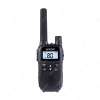 2x Oricom 2 Watt Handheld UHF CB Radios - Twin Charging Cradle UHFTP2390