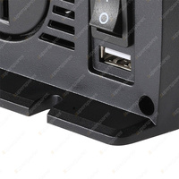 Projecta 1000W 12V Modified Sine Wave Inverter - Twin Power Sockets & USB Socket