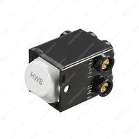 Projecta White 35 Amp 2 Way "Hot Water System" Switch Mechanism Double Pole