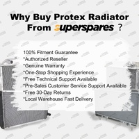 Protex Radiator for Toyota Rav 4 Manual 1 SENDER PORT OUTLET TANK
