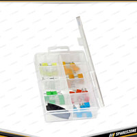 43 Pcs of Charge Micro 2 Blade Fuse Kit - with Multiple Amperage Blade Fuses