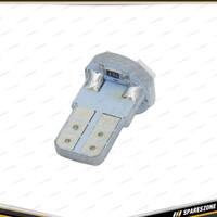 2 Pcs of Motolite Narrow SMD T10E Globe - 5 Chips Blue Interior Light Bulbs