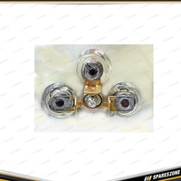 2 x Motolite 12V 37.5/60W 3 Pin Sealed Beams - 5-3/4" 146mm Dia Round Small Beam